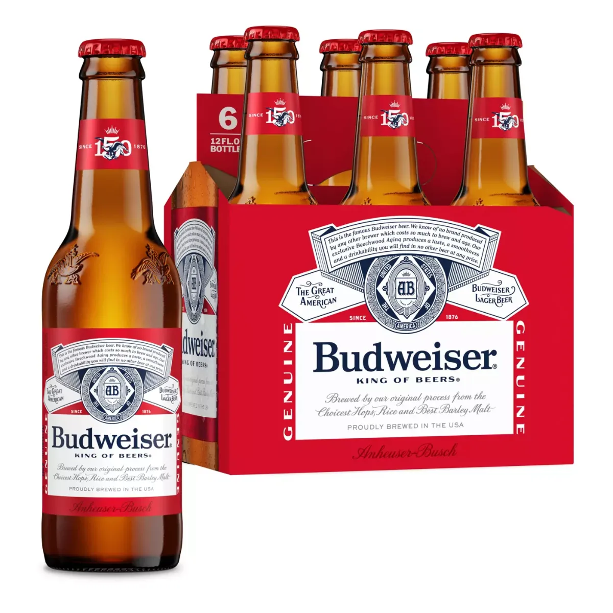 Budweiser 6pk NR 12oz