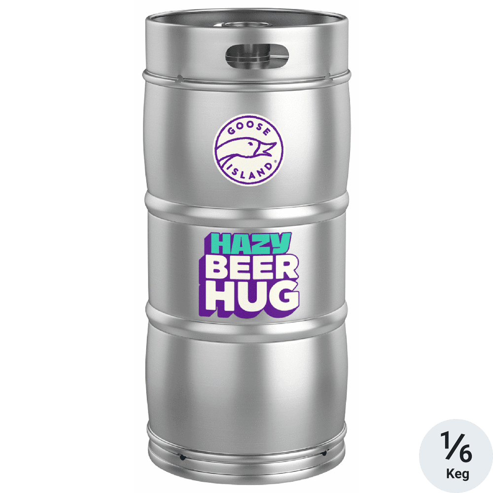Goose Hazy Beer Hug 1/6 Keg