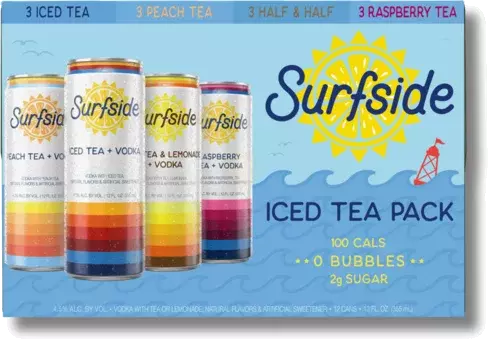 Surfside Variety Tea 8pk 12oz