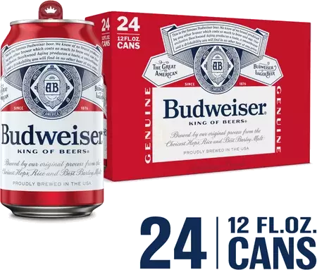 Bud 12oz 24pk Can Suitcase