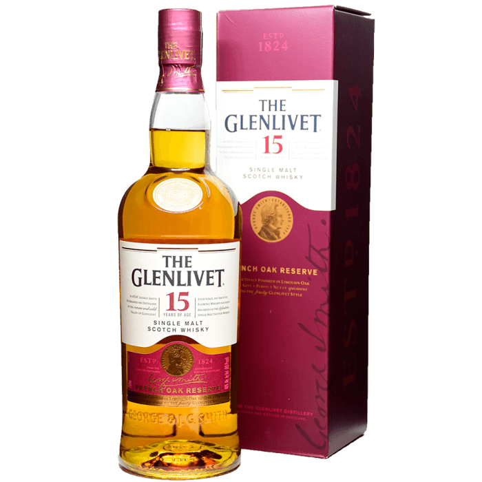 Glenlivet 15yr French Oak 750ml